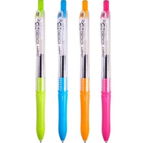 

KOKORO SET BALLPEN / PULPEN / BALLPOINT 0.5 FINE ZEBRA KOKORO SET (ISI 4)