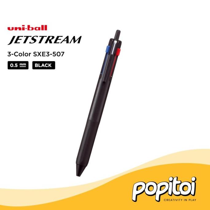 

:=:=:=:=] Uni Ball Jetstream 3 Color SXE3-507 0.5 0.7 mm Ballpoint Pen Uniball