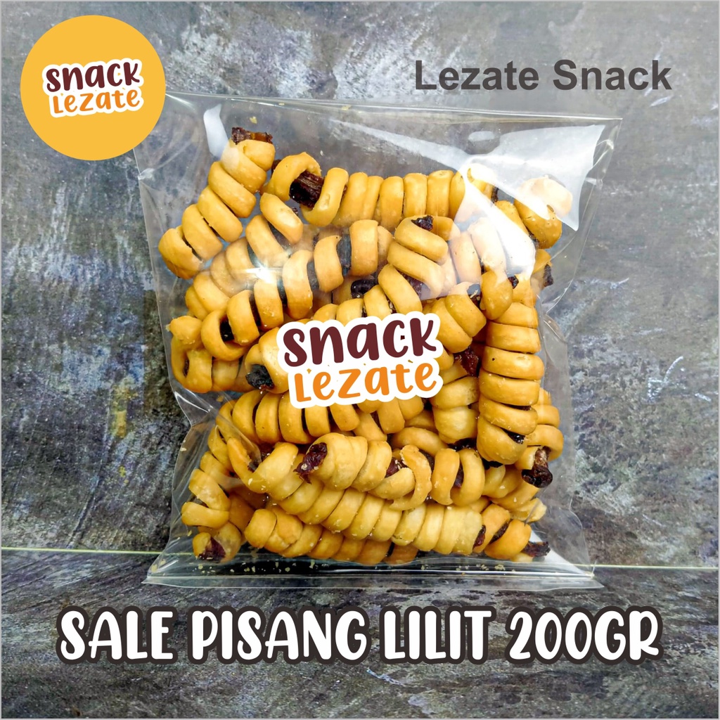 

Sedap Snack - Sale Pisang Kering Lilit 200GR Murah Enak Manis / Sale Pisang Gulung Khas Bandung Legit Kripik Sale Pisang Basah