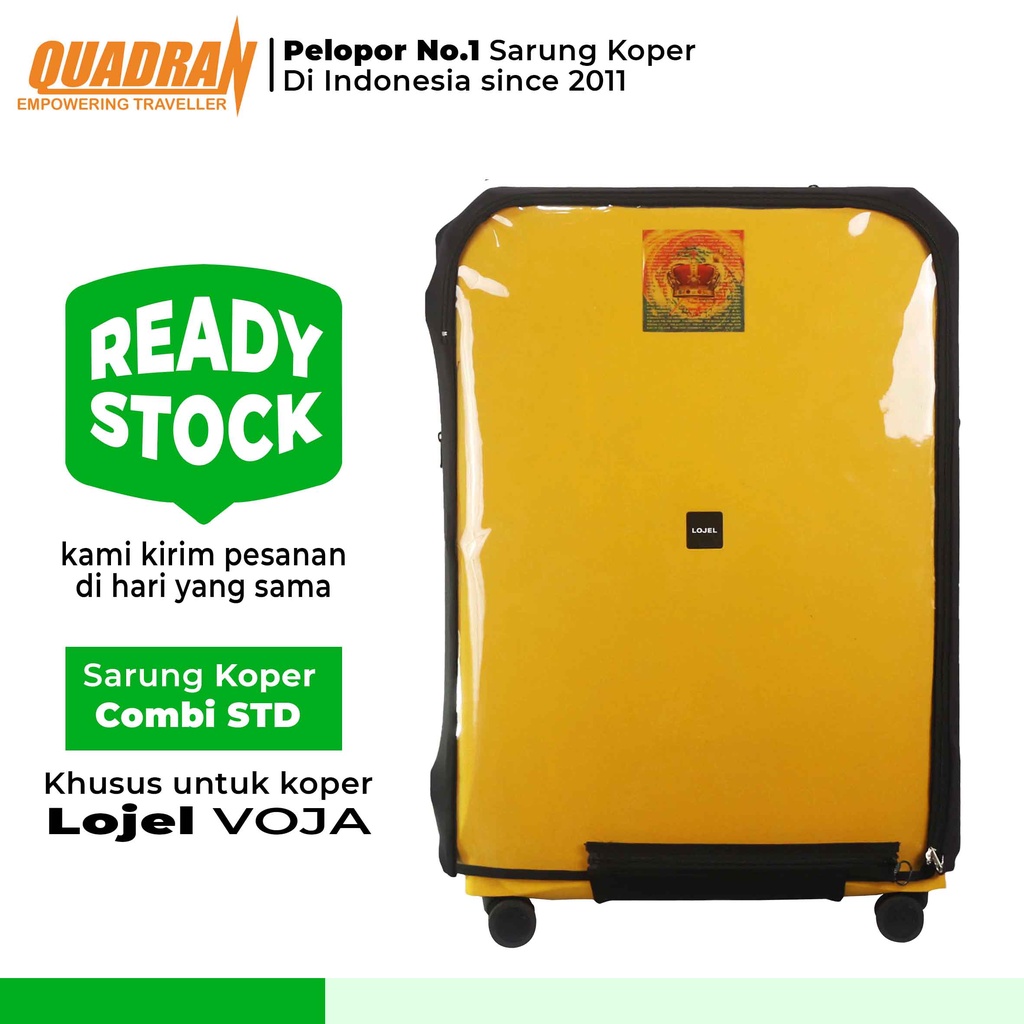 Sarung Koper Combi Std Quadran Khusus Koper Lojel Voja Small
