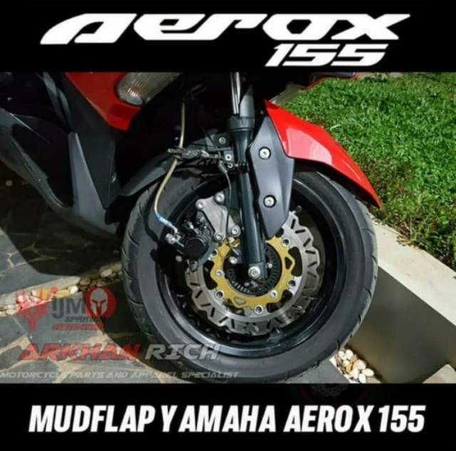 mudflap Sambungan spakbor yamaha aerox 155 connected 2020 2021