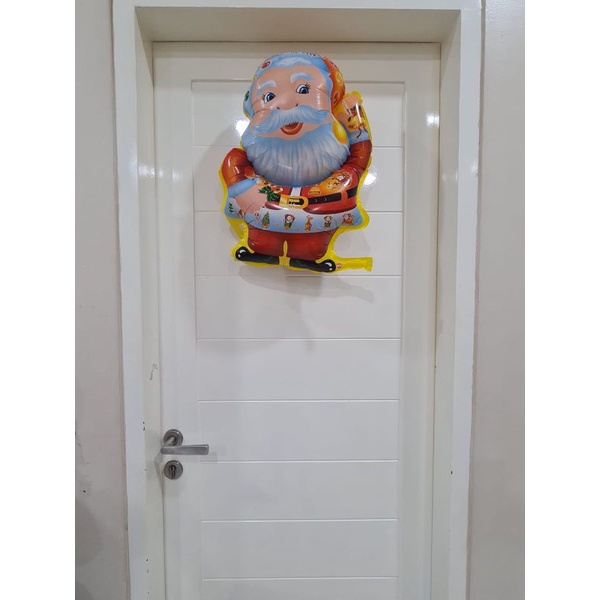 hokkiterus21⭐⭐⭐⭐ BALON FOIL SANTA balon pohon natal santa claus sinterklas merry christmas jumbo B016