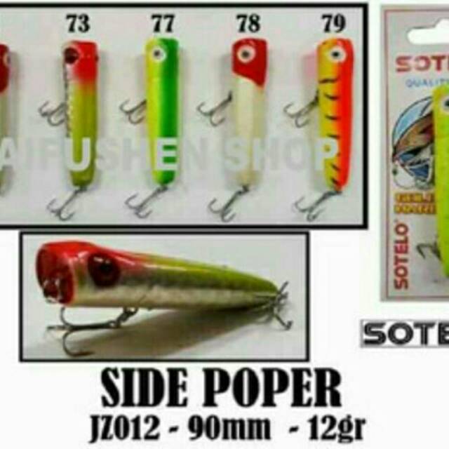 SOTELO SIDE POPPER JZ012-90mm