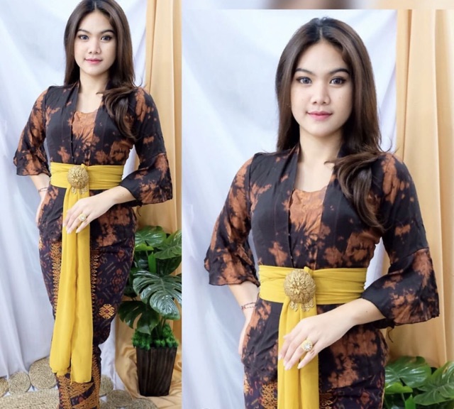 Kebaya jadi tie dye