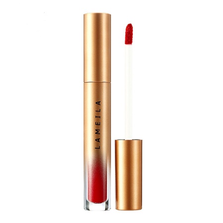 DB LAMEILA Lip Glaze Lipstik Pelembab Tahan Lama Lip Gloss Pewarna Bibir Cair Pelembab.