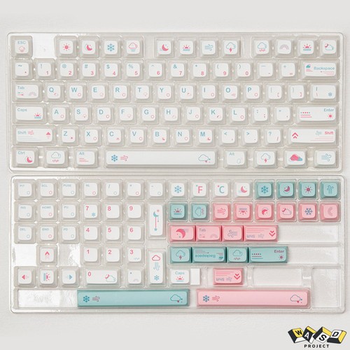 KEYCAPS PBT WEATHER XDA PROFILE SUBLIM MECHANICAL KEYBOARD