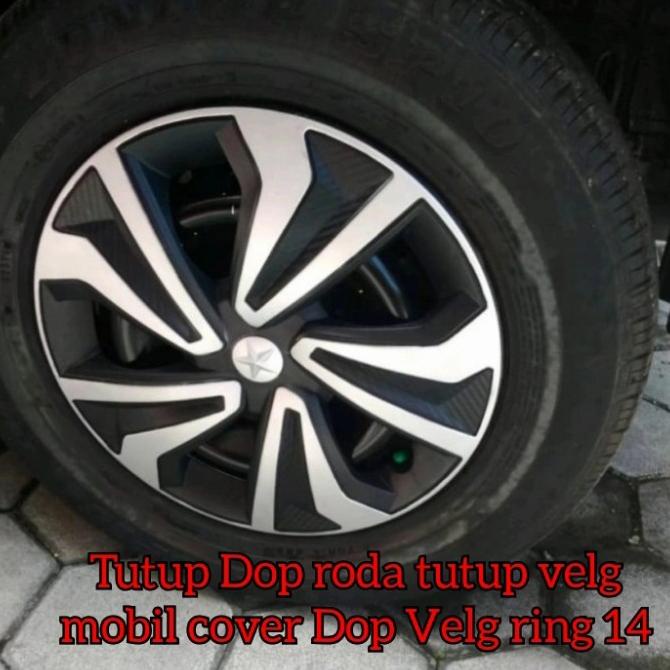 Kvhm14:Tutup Dop Roda Tutup Velg Mobil Cover Dop Velg Ring 14