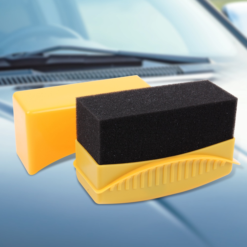 Car Wash Wheel Polishing Waxing Sponge Brush Washing Cleaning Tire Tool