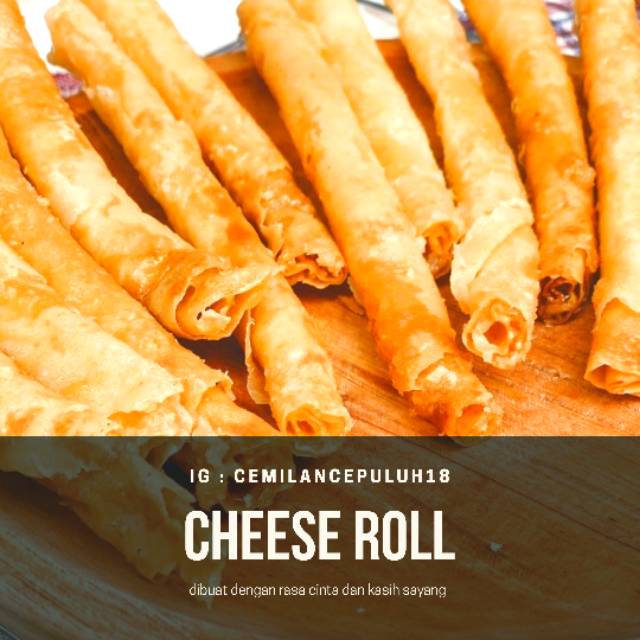 

Crunchy cheese roll