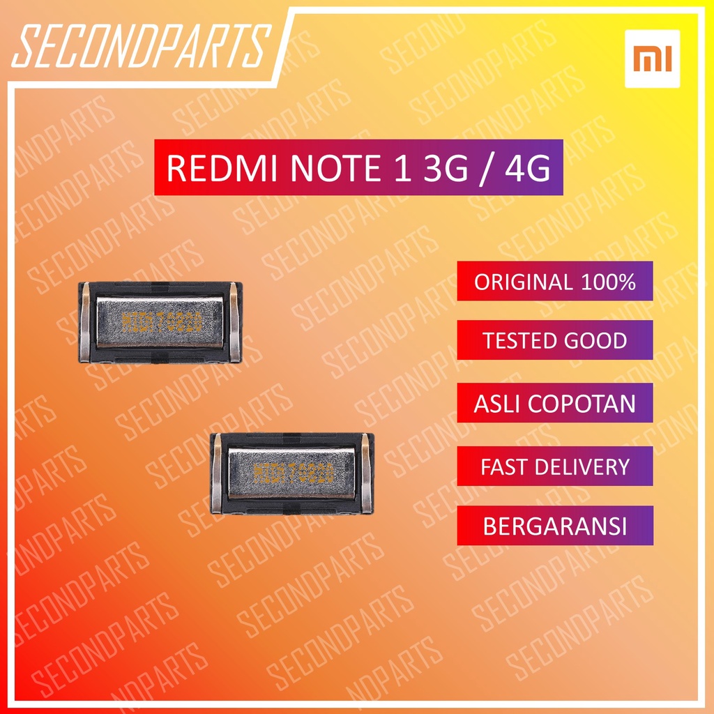 EARPIECE TELPON BUZZER EAR ATAS XIAOMI REDMI NOTE 1 3G /4G ORIGINAL