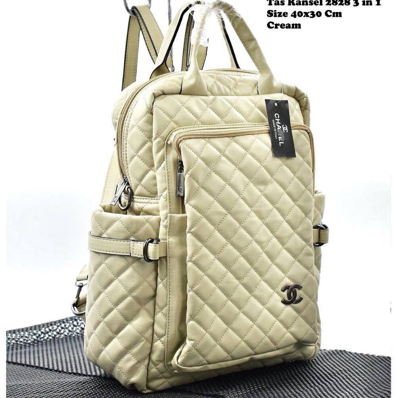 Tas Ransel Wanita CNL 2838 Backpack Ransel Laptop Ada Garansi Tas import Multifungsi