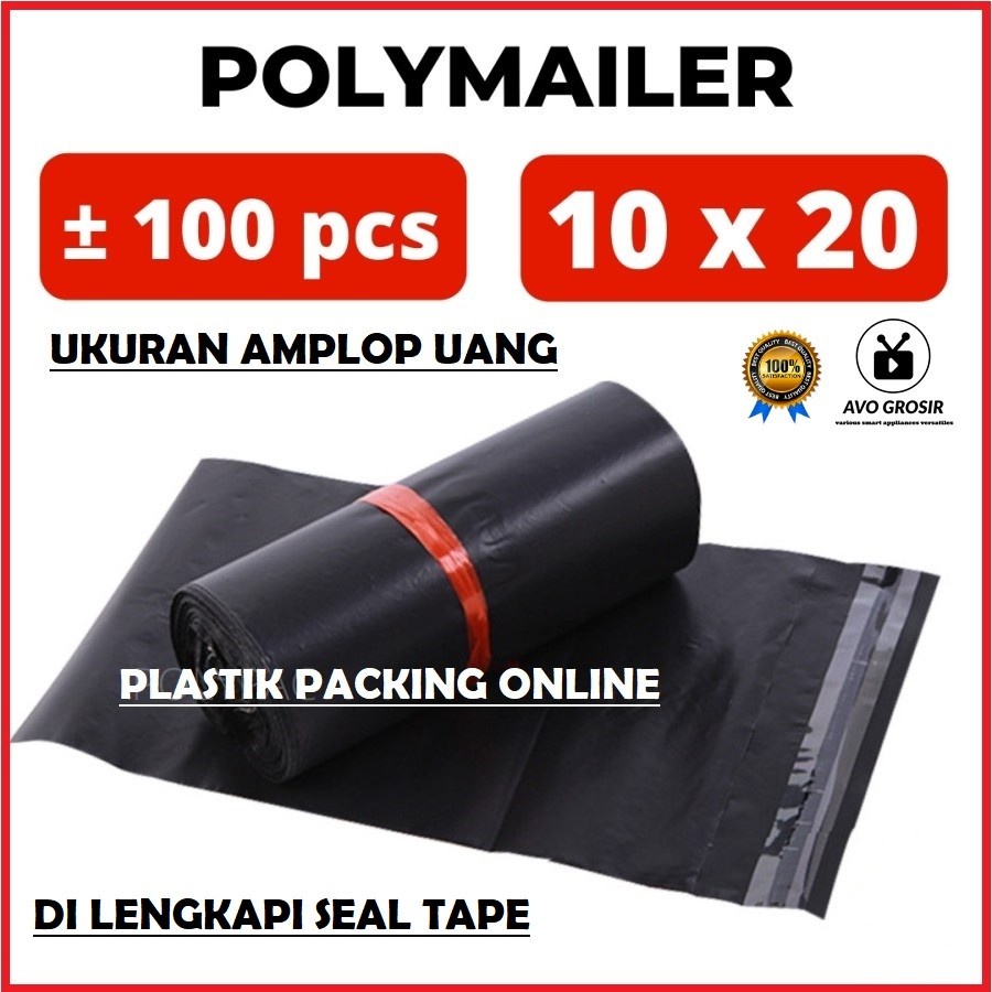 

Plastik Packing Online Shop Polymailer 10 x 20 Ukuran Amplop