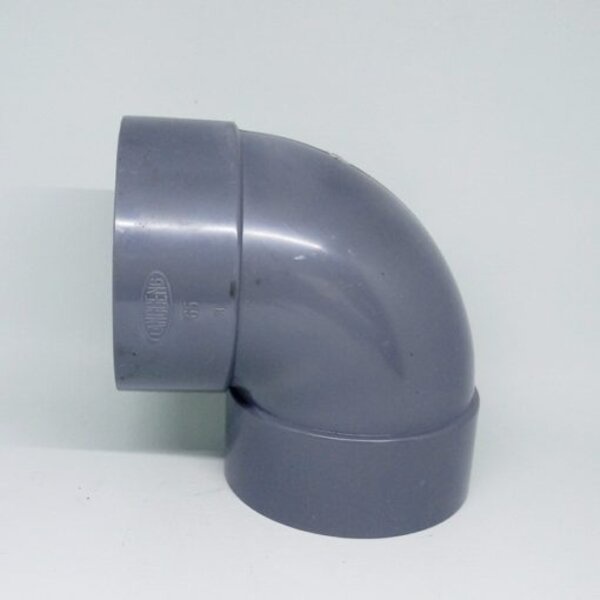 Elbow Pipa PVC 2 1/2 Inch Konektor Sambungan Keni Knee L Pralon 2.5 cm