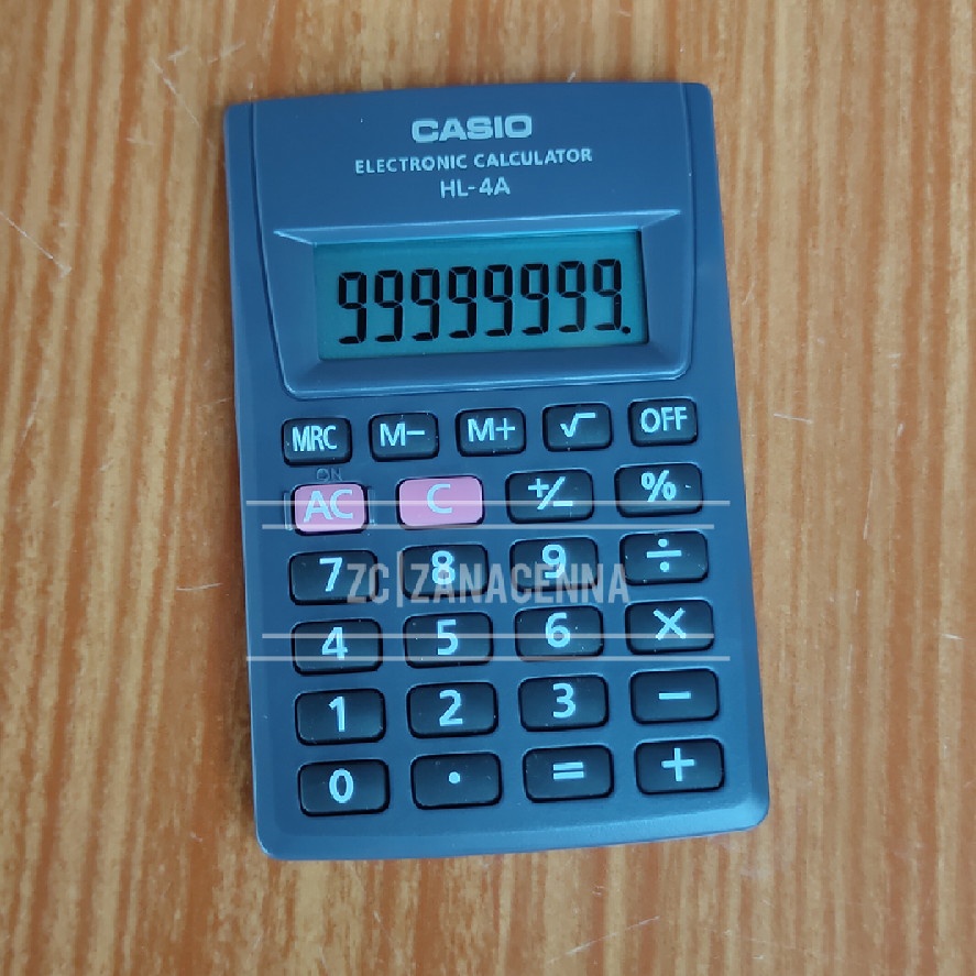 Original CASIO HL-4A POCKET CALCULATOR