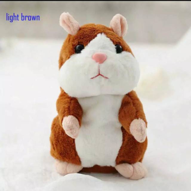 [ Cinicini ] Toy boneka hamster bisa bicara talking hamster mainan anak