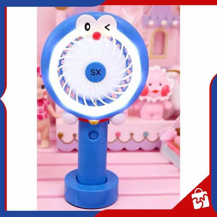 Handy Mini Fan Portable SX-109 HELLO KITTY / DORAEMON,kipas mini