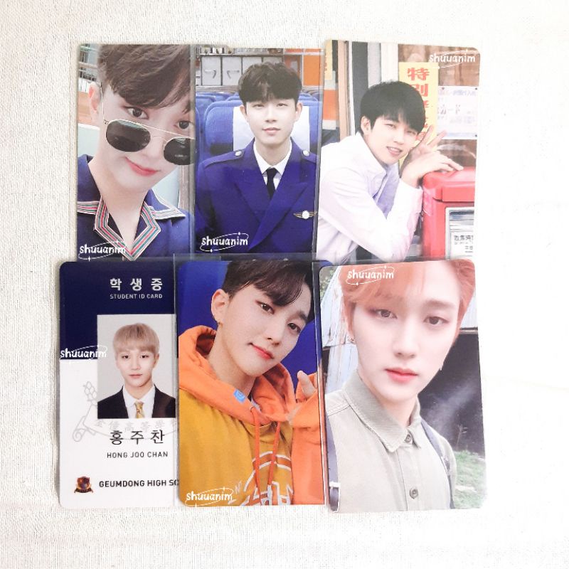 [CEK DESKRIPSI] PC GOLCHA GOLDEN CHILD INFINITE WOOHYUN WRITE JOOCHAN DONGHYUN PC PIU TAL