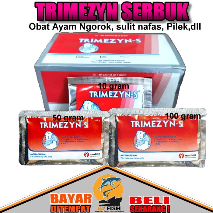 TRIMEZYN ANTIBIOTIK UNGGAS