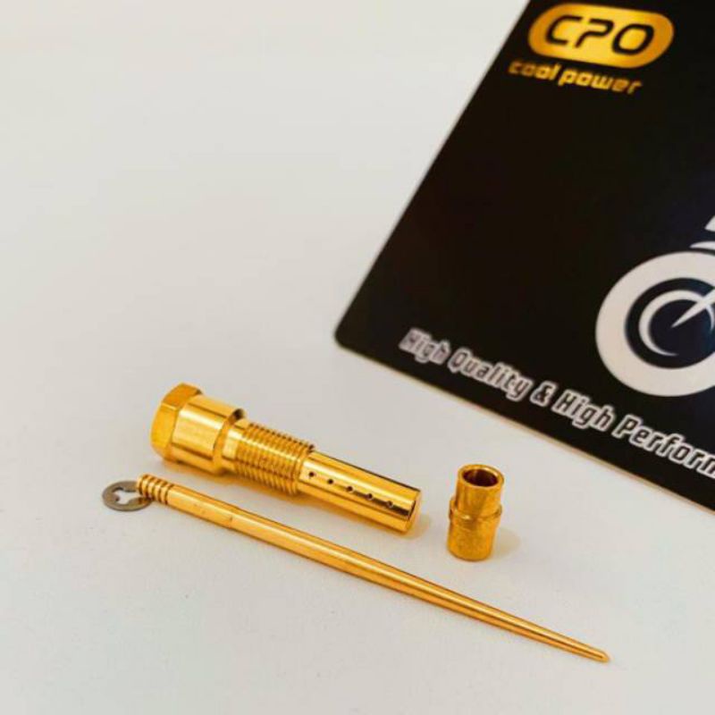 JARUM SKEP JJH NOZZLE HEAD SET HOLE 8 18 20 30 ORI ORIGINAL UNTUK KARBURATOR PWK PE 28 30 32 34 CPO 