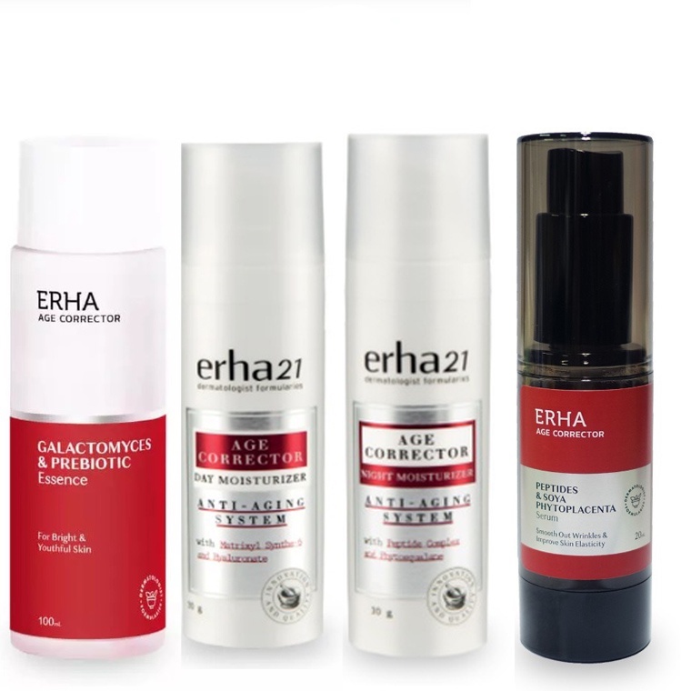 Erha Age Corrector Series ( Day Moisturizer/Night Moisturizer/Serum/Corrector Essence)