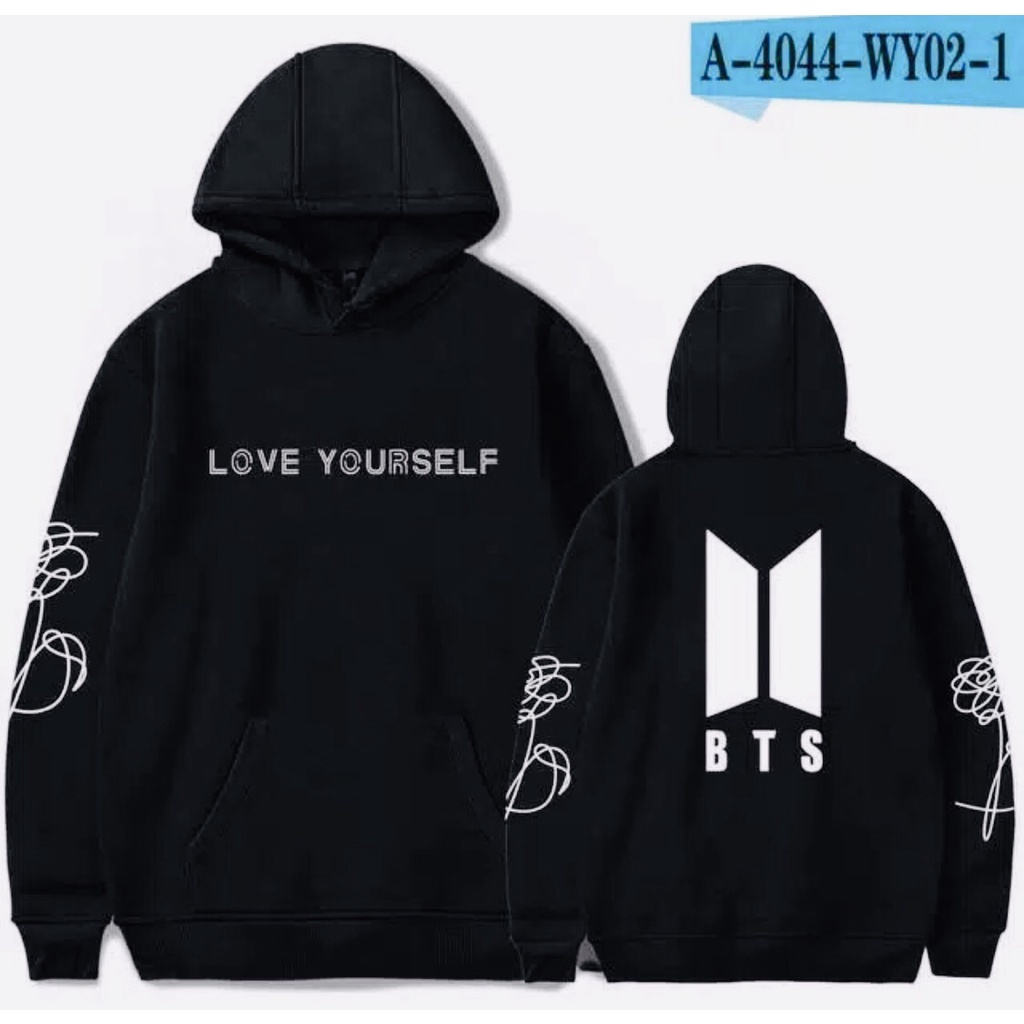 SWEATER  HOODIE LOVE YOUR SELF / SWEATER