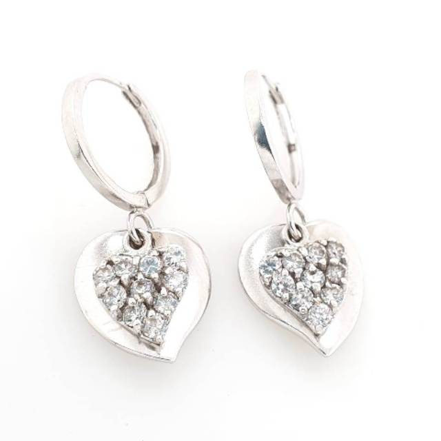 Anting Emas 17 K - Putih 4.1gr Kadar 750 - 2993