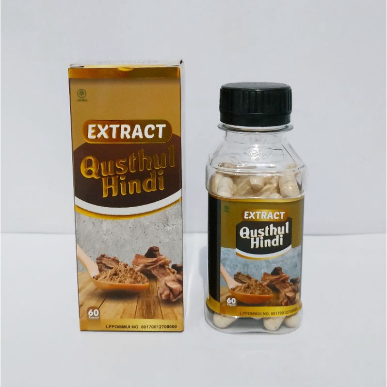 Extract Capsul Qusthul Hindi isi 60 kapsul