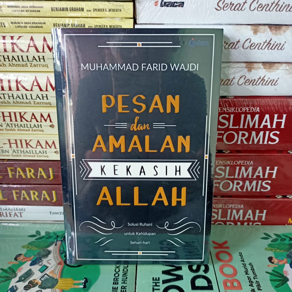 Buku Pesan dan Amalan Kekasih Allah - Muhammad Farid Wajdi