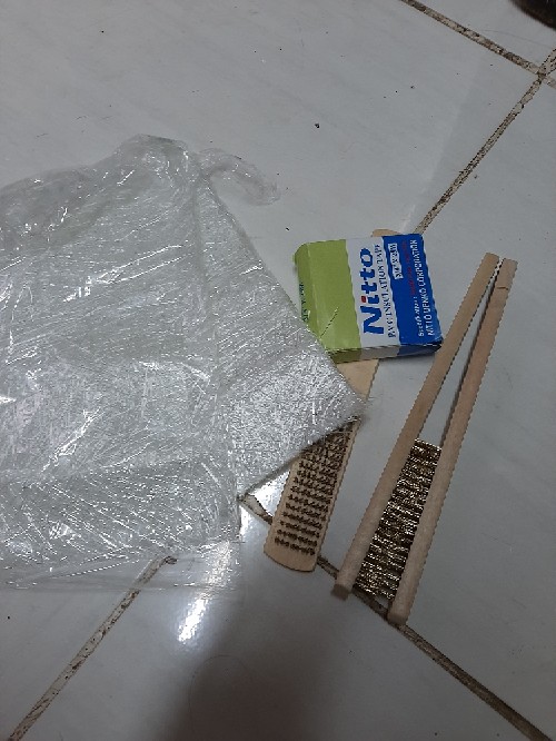 Mg Serat Fiber/kain Kasa Penambal Bocor / Aquaproof Fiberglass Mat