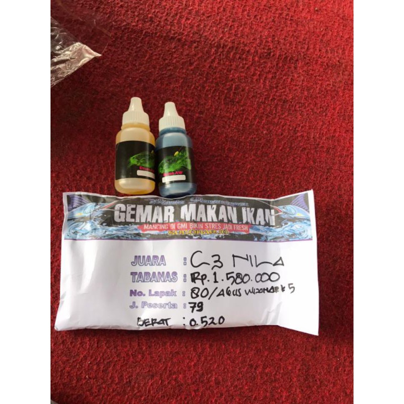 Essen pengumpul dan penambah nafsu makan ikan nila