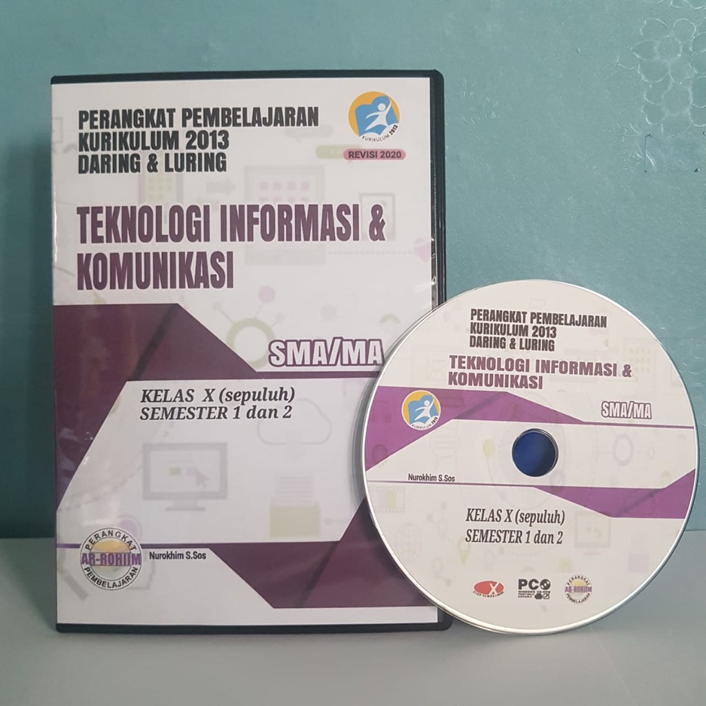 CD RPP MAPEL TIK SMA/SMK/MA KELAS X XI XII RPP 1 LEMBAR DARING DAN LURING RPP INSPIRATIF KURIKULUM 2