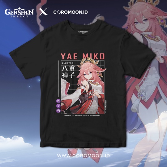 YAE MIKO - Genshin Impact tee