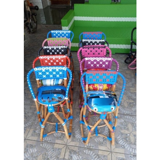 Boncengan anak motor matic/ Boncengan anak depan/ Boncengan motor matic Rotan
