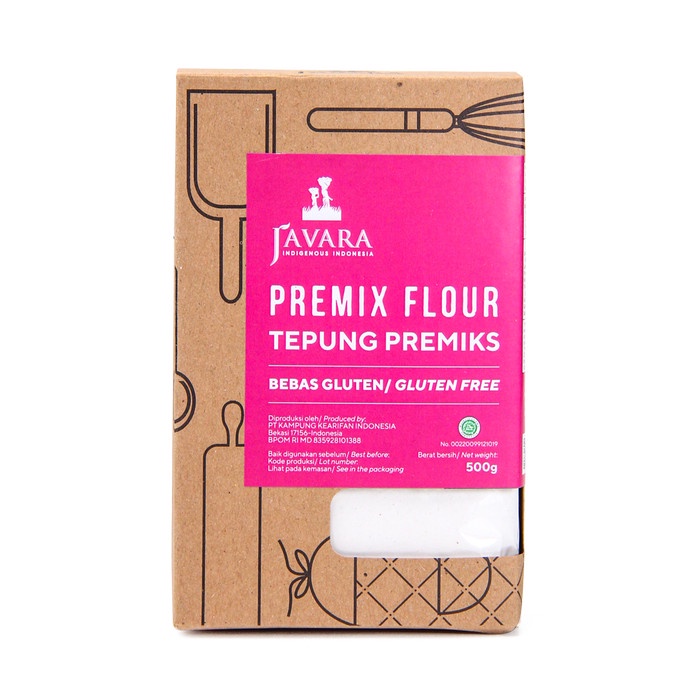 

MINUM-SIAP-DRINK-TO-READY- TEPUNG BEBAS GULA | JAVARA - GLUTEN FREE FLOUR MULTI PURPOSE MIX FLOUR