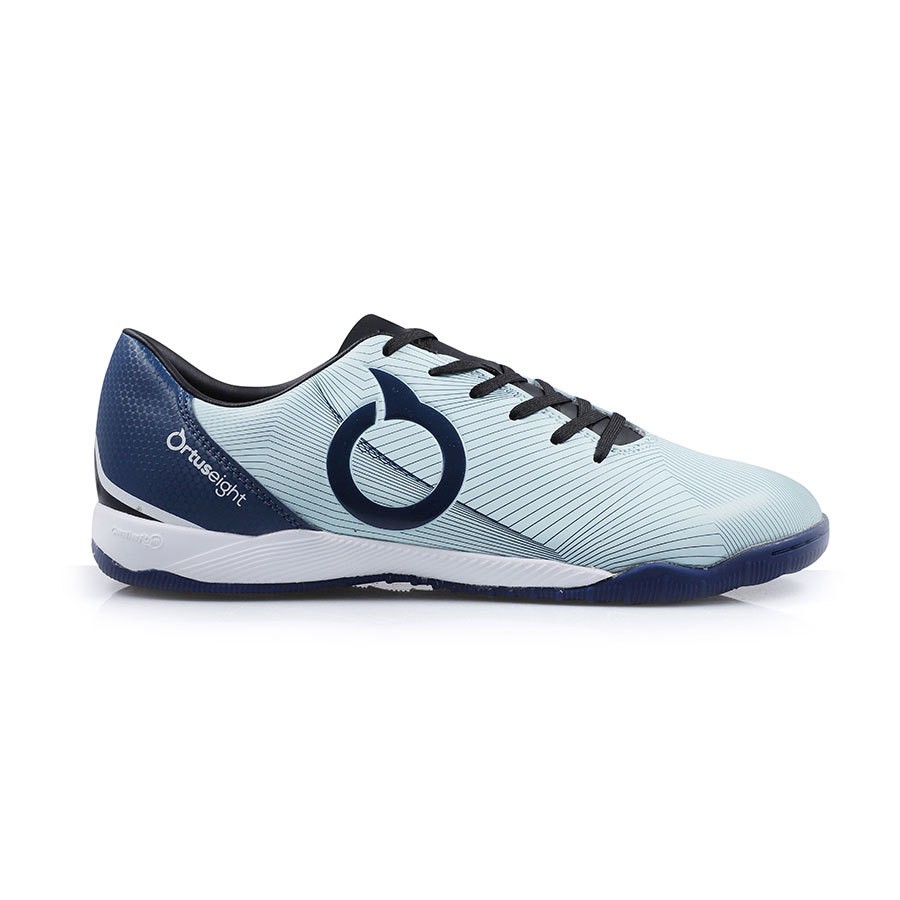 ortuseight sepatu futsal prodigy in sky blue navy white