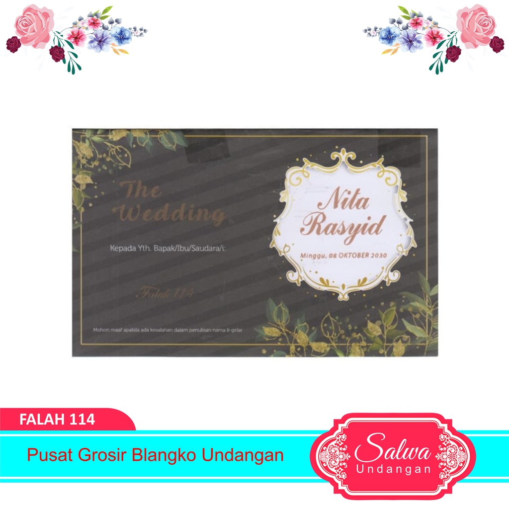 Blangko Undangan Falah 114 Harga Murah