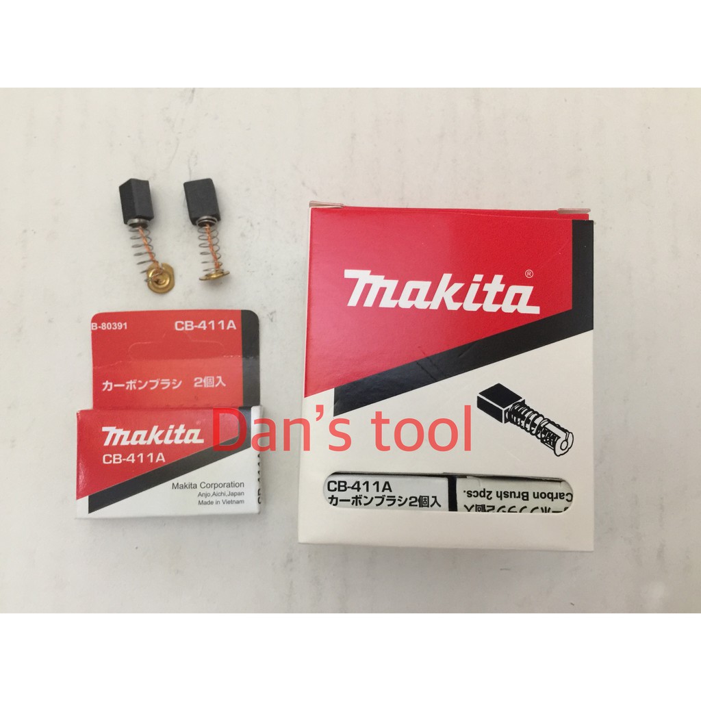 Carbon Brush MAKITA CB 411 A / ARANG / Spul / Sepul / Bostel / kul