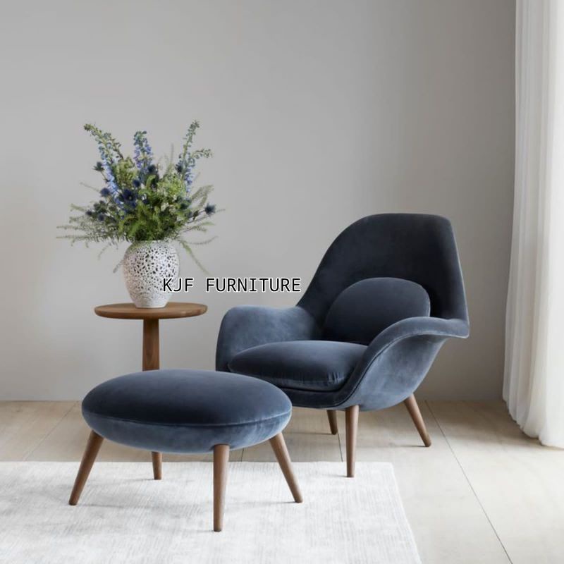 sofa single unik set stool sofa Uya Kuya set stool mewah kekinian