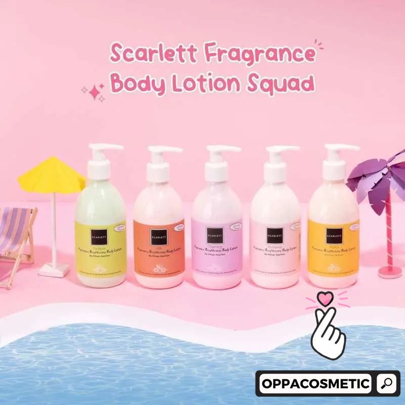 Scarlett Whitening Shower scrub / Hand &amp; Body Lotion 300ml