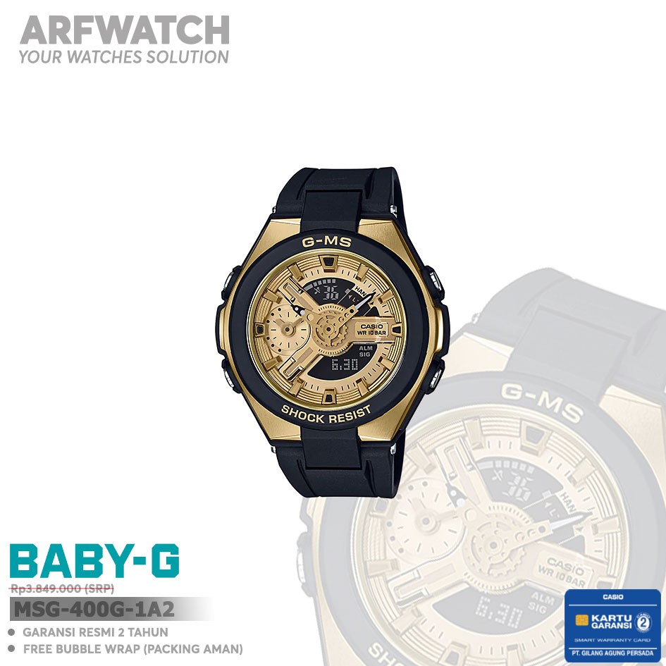 Casio Baby-G MSG-400G-1A2 / MSG-400G-1A2DR Original