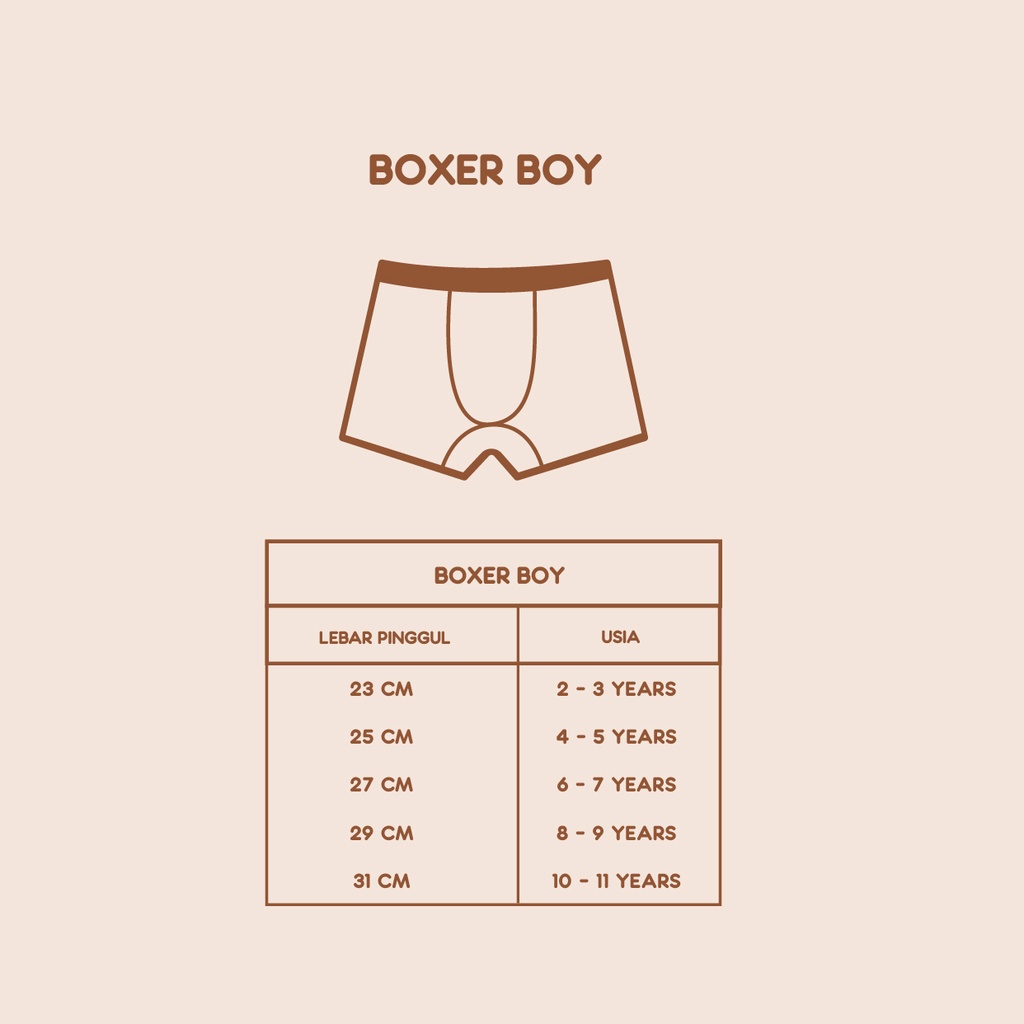 Booyah Boy Boxer - Celana Dalam Anak