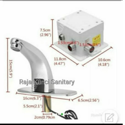 Kran Sensor / Kran Wastafel Otomatis