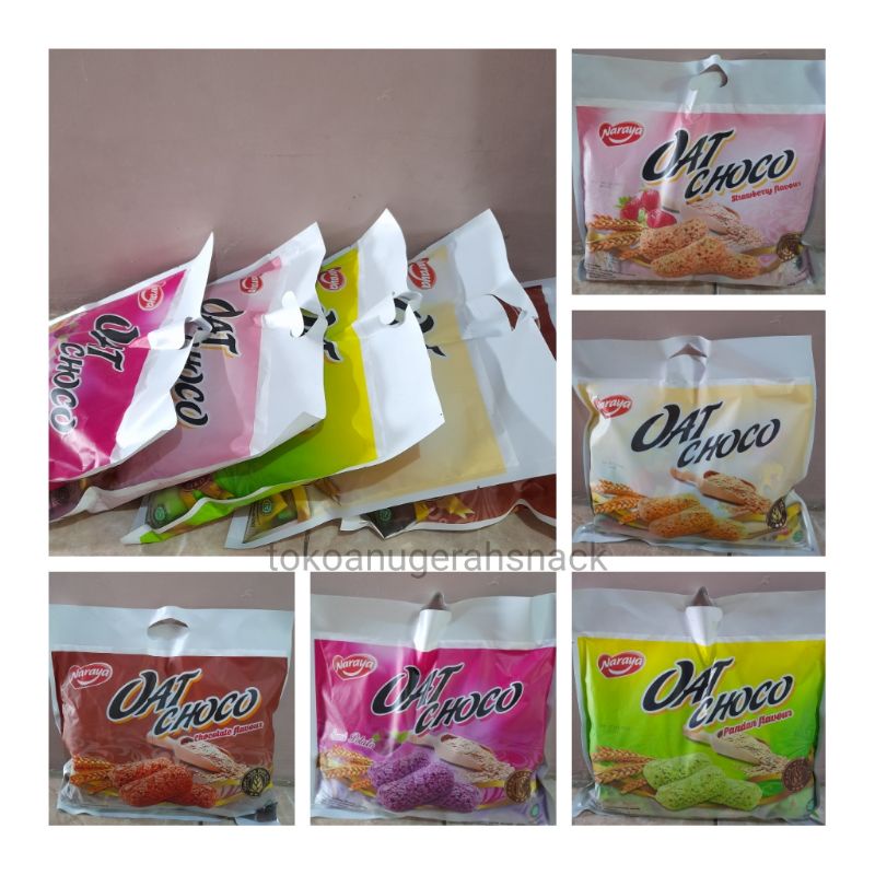 

NARAYA OAT CHOCO 400Gram | SNACK OAT | TOKO ANUGERAH SNACK