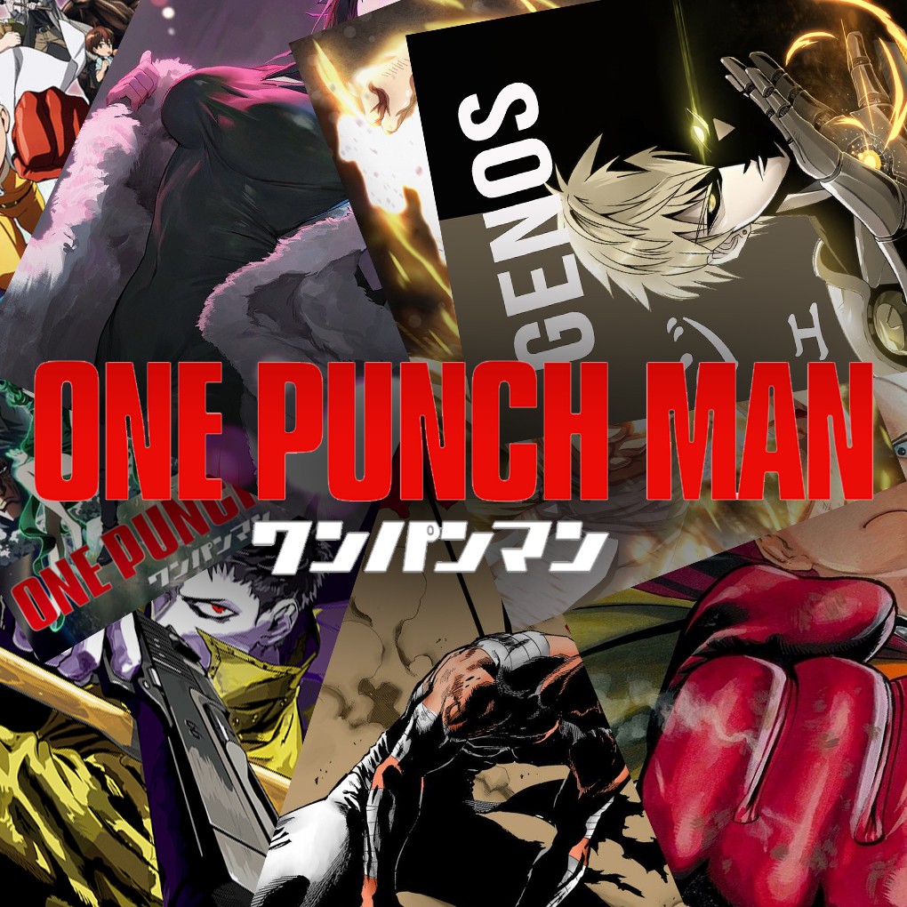 

Poster Anime One Punch Man Ukuran A4 A3+