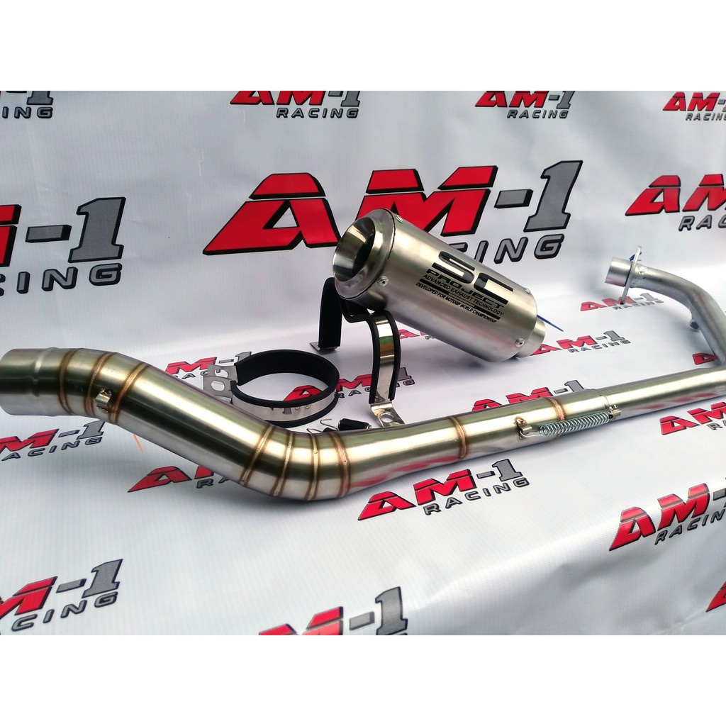 Kenalpot Knalpot Racing SC Project Projek Titan R15 VVA V2 V3 Vixion NVA NVL new old MT15 Byson Xabr