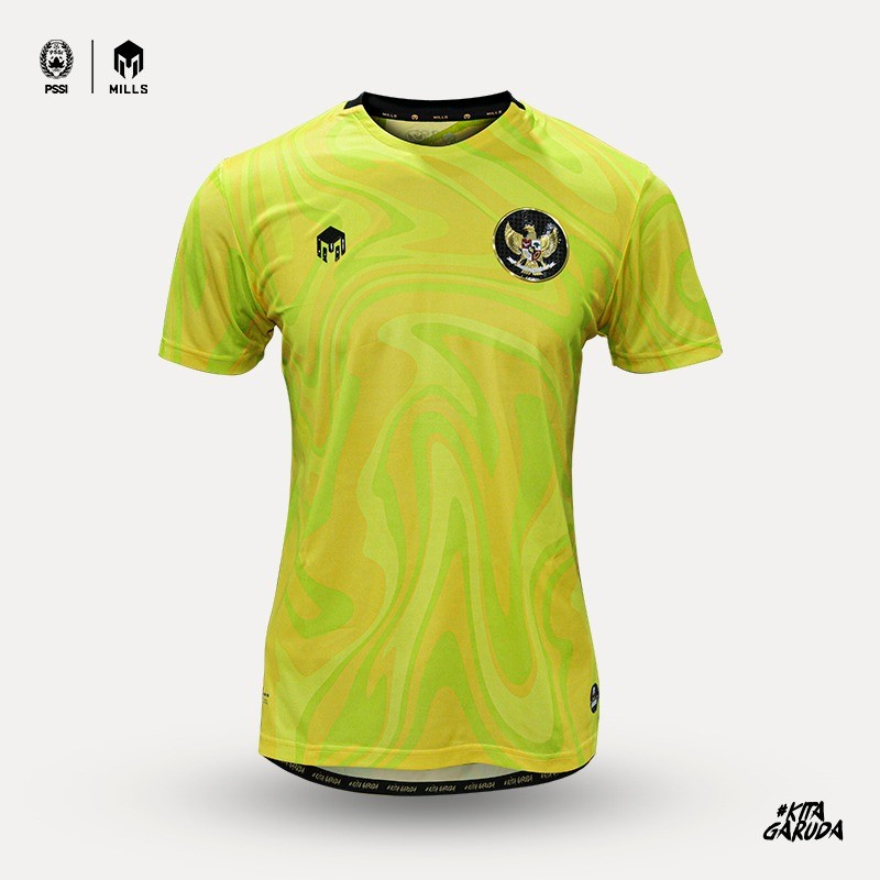 JERSEY MILLS  TIMNAS GARUDA INDONESIA PLAYER ISSUE GK