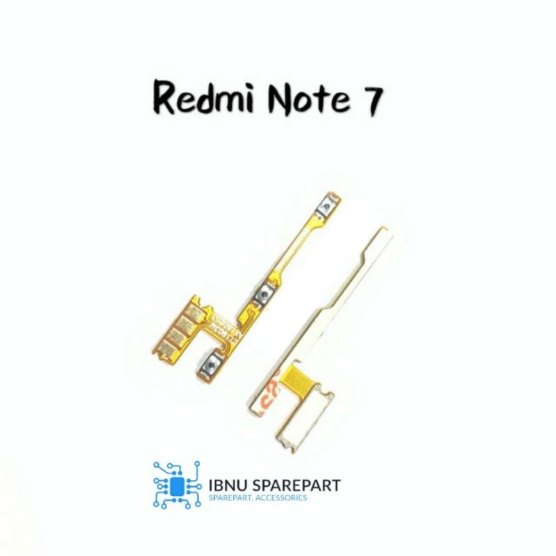 FLEXIBLE FLEXIBEL ON OFF - VOLUME XIAOMI REDMI NOTE 7