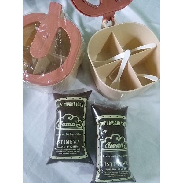 

Kopi LANANG 250gr/100g homemade Gratis 6spatula/storage bumbu dapur