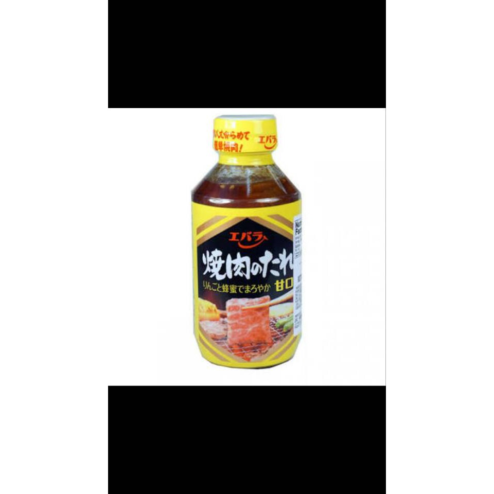 

Ebara Yakiniku No Tare Amakuchi Sauce Soy Barbecue Saus 300g Manis