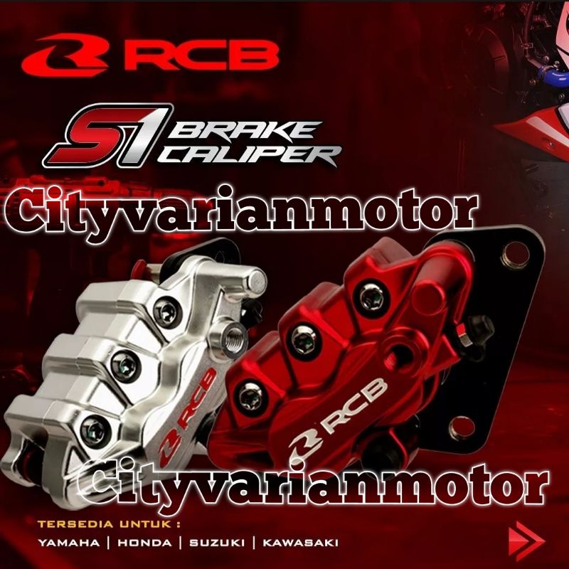 Kaliper RCB Depan RCB S Series Original 2piston Kaliper RCB Honda Beat Scoopy Vario 125 150 160 Beat New Scoopy New Pcx ADV Vario 150 New Vario 160 ORIGINAL RCB